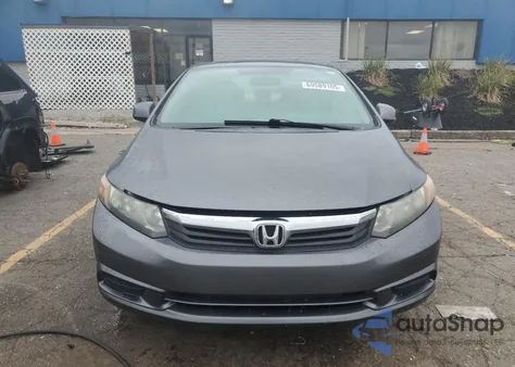2012 Honda Civic Ex из США, поврежденный, VIN 19XFB2F80CE004283